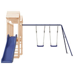 ZNTS Outdoor Playset Solid Wood Pine 3155825