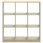 Bookcase Sonoma Oak 102x32x108 cm Engineered Wood 3307839