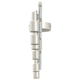 Ceiling Spotlight Nickel 176.5 x 9.5 x 14 cm Steel 4108211