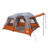 Instant Tent Grey and Orange 8-Person 42017486