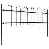 Garden Fence Steel Tough Modern 277641