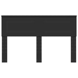 Headboard Black Oak Engineered wood 888287