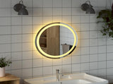 LED Bathroom Mirror Transparent 50 cm Tempered Glass 42045846