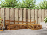 Outdoor Sofa Set 4 pcs Natural 3374589
