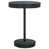 Garden Bar Set Black, Cream White PE Rattan, Powder-Coated Steel 3095380