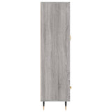 Highboard Grey Sonoma 69.5x31x115 cm Engineered Wood 828282