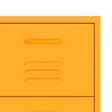 Drawer Cabinet Mustard Yellow Steel Medium Ball-Bearing 336146