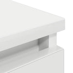 ZNTS TV Cabinet White 100x35x54 cm Engineered Wood 861805