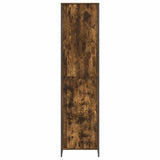 Warderobe with Door Smoke Oak 50 x 50 x 200 cm Engineered Wood 3403018