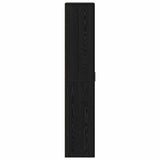 Highboard Black Oak 70 x 33.5 x 180 cm Engineered Wood 3365566