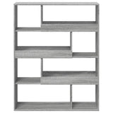 Room Divider Grey Sonoma 100x33x125.5 cm Engineered Wood 3309488