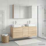 Bathroom Furniture Set 4 pcs Sonoma Oak 3406825