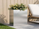 Garden Planter Silver 40 x 20 x 40 cm Stainless Steel 8005408