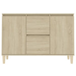 ZNTS Sideboard Sonoma Oak 101x35x70 cm Engineered Wood 806106