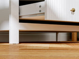 Elegant Chest of Five Drawers - White T3398P330519
