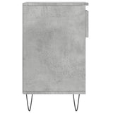 Shoe Cabinet Concrete Grey 102x36x60 cm Engineered Wood 831368