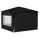 Pop-up Party Tent 290 x 290 x 245 cm Black 42019876