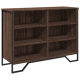 Sideboard Brown Oak 101x35.5x74.5 cm Engineered Wood 848558
