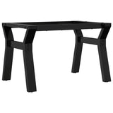 Coffee Table Legs Y-Frame 60x40x38 cm Steel 357920