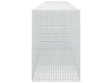 Gabion with 3.5 mm Wire and 5x5 cm Mesh 1100x100x200 cm 3462496