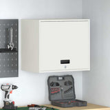 Wall Cabinet for Garage with Gas-lift Door White 883269