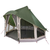Tipi Tent with Roof Green 404 x 370 x 270 cm Taffeta 42000963