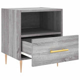 Bedside Cabinets 2 pcs Grey Sonoma 40x35x47.5 cm Engineered Wood 827417