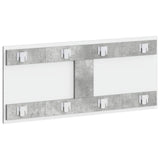 Wall-Mounted Headboard UTRECHT Concrete Grey Engineered Wood 897848