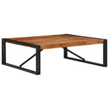 ZNTS Coffee Table 100x100x35 cm Solid Wood Acacia 4016669