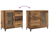 Sideboard Old Wood 69.5 x 34 x 90 cm Engineered Wood and Iron 880842