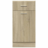 Drawer Bottom Cabinet Lyon Sonoma Oak 40x46x81.5 cm Engineered Wood 847493