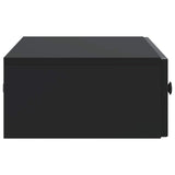 Wall-Mounted Side Table Wall-mounted Black 87.5 x 34.5 x 17 cm 897986