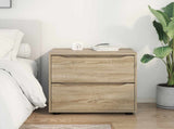 Storage Cabinet 60 x 48 x 57 cm Engineered Wood Sonoma Oak 888829