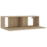 8 Piece TV Cabinet Set Sonoma Oak Engineered Wood 3114224