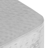 246504 Coffee Tables 2 pcs Silver Aluminium