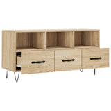 TV Cabinet Sonoma Oak 102x36x50 cm Engineered Wood 829031