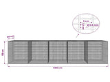 Gabion with 3.5 mm Wire and 5x2.5 cm Mesh 500x50x150 cm 3461884