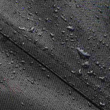 Furniture Cover Black 244 x 244 x 85 cm 600D Oxford Fabric 4106025