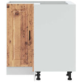 Kitchen Corner Base Cabinet Porto Old Wood Engineered Wood 853995
