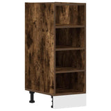 Bottom Cabinet Riga Smoked Oak 30x44.5x81.5 cm Engineered Wood 854197