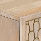 Highboard 60x33x100 cm Solid Wood Mango 358278
