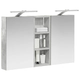 Bathroom Cabinet Set 3 pcs 80 x 10.5 x 50 cm Engineered wood 3403659