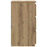 Bedside Cabinets 2 pcs Artisan Oak 40x35x62.5 cm Engineered Wood 856525