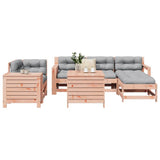 7 Piece Garden Sofa Set Solid Wood Douglas Fir 3250542