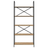 Bookshelf Artisan Oak 80 x 30 x 183 cm Engineered wood 879892