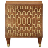 Bedside Cabinet 40x33x46 cm Solid Wood Mango 358280