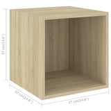 5 Piece TV Cabinet Set Sonoma Oak Engineered Wood 3079613