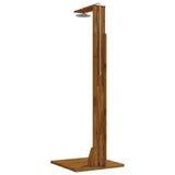 Outdoor Shower 219 cm Solid Acacia Wood and Stainless Steel 903116