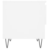 Coffee Tables 2 pcs White 50x46x50 cm Engineered Wood 830909