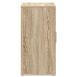 Shoe Cabinet Sonoma Oak 60x35x70 cm Engineered Wood 808921